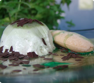“After eight” parfait