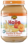 Piure bio piersica - banana - Piureuri de legume sau fructe