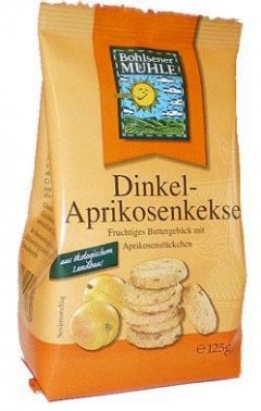 Biscuiti - Biscuiti bio din spelt cu caise