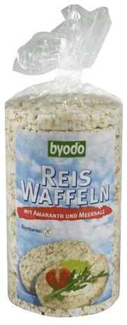 Crackers - Orez expandat bio cu amaranth si sare de mare