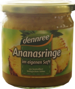 Compot fructe - Compot bio de ananas, rondele