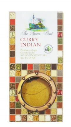 Condiment bio - curry indian