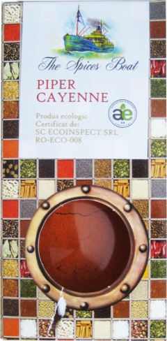 Condiment bio - piper Cayenne