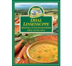 Supe instant - Supa bio cu linte, plic (2 portii)