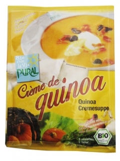 Supa bio cu quinoa si legume, plic