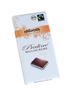 Ciocolata bio Praline cu lapte