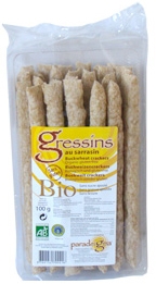 Produse de panificatie - Grisine fara gluten din hrisca si porumb