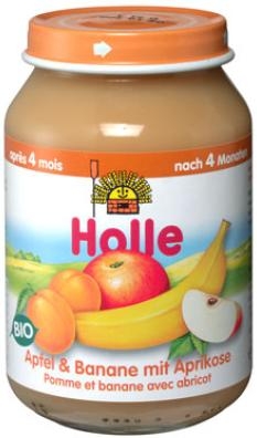 Piureuri de legume sau fructe - Piure bio mar, banana, caise