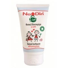 Cosmetice - Pasta de dinti bio cu rodie pentru copii