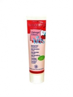 Cosmetice - Gel bio pentru dinti, aroma capsuni