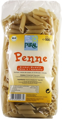 Paste - Paste fainoase bio penne, spelt 