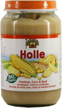 Piureuri de legume sau fructe - Meniu piure bio cartofi, porumb, carne de vita