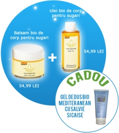 Pachete pentru cadouri - Set cosmetice sugari cu gel de dus CADOU