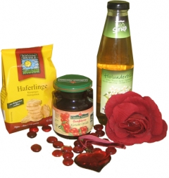 Cadouri pentru indragostiti - Pachet bio Delicii
