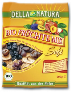 Alune si fructe uscate - Fructe deshidratate bio - amestec fructe